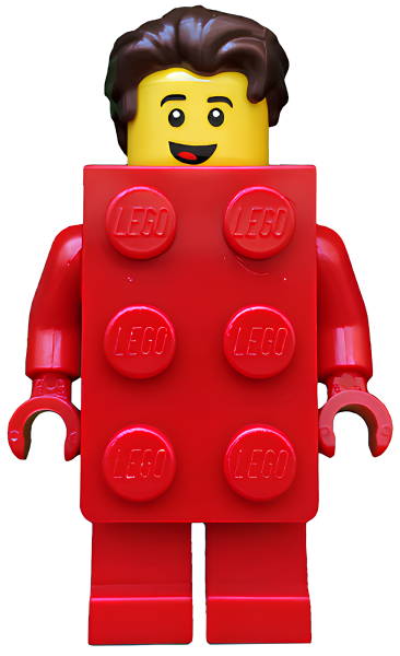 Минифигурка Lego Brick Suit Guy, Series 18 col313 U